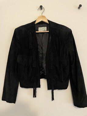 Milli Suede Fringe Jacket – Size 36
